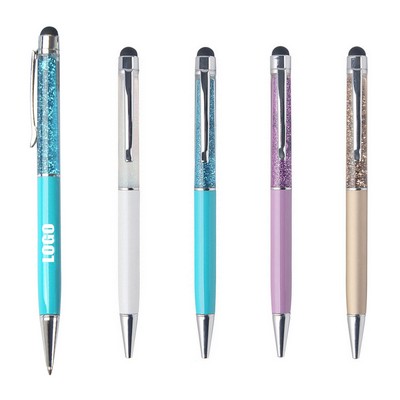 Shining Powder Pen With Stylus