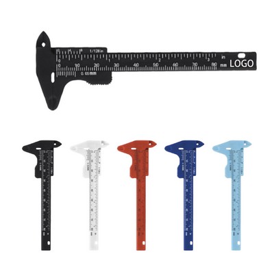 Plastic Double Scale Mini Plastic Vernier Caliper