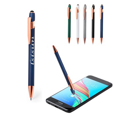 Matt Stylus Touch Ball Pen