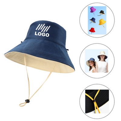 Outdoor Sunscreen Reversible Fisherman Hat