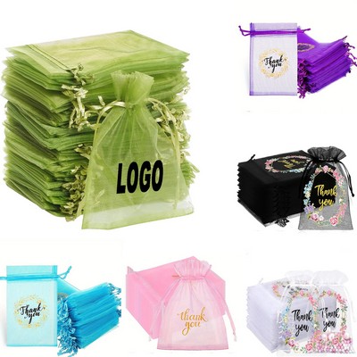 Drawstring Organza Gifts Bag