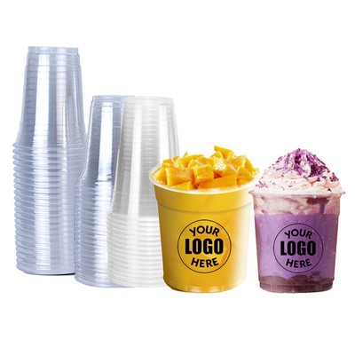 12oz Clear Disposable Plastic PET Cup