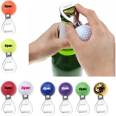 Golf Ball Bottle Opener