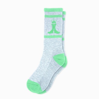 Woven Merino Wool Athletic Crew Socks (Athletic Socks)