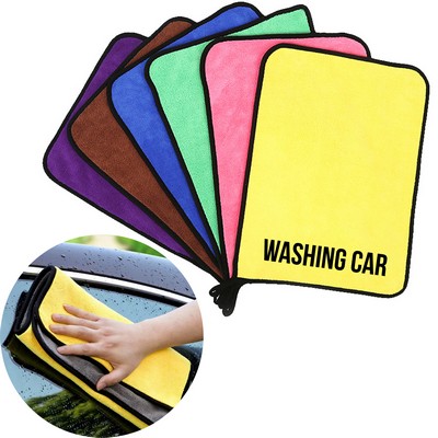 Dual Sided Household Microfiber Towels for car cleaning