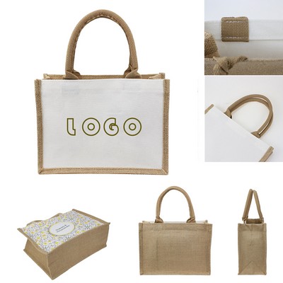 Cotton Linen Eco-Friendly Tote Bag