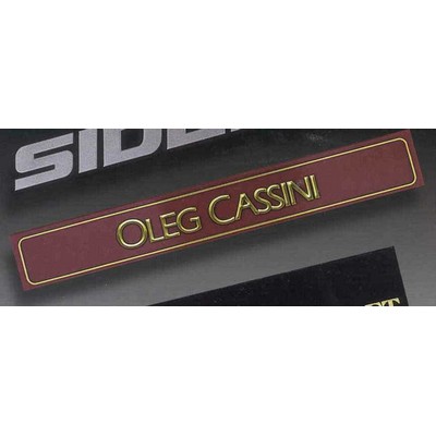 Large Name Plate (Up To 34 Square Inch)