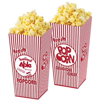 Open Top Popcorn Box - Empty