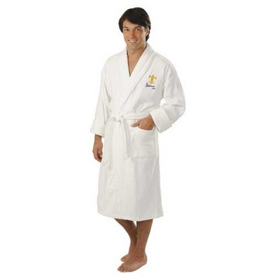 50" Deluxe Shawl Collar Velour Robe (Embroidered)