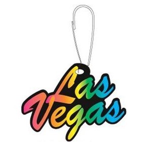 Las Vegas (Stacked) Zipper Pull