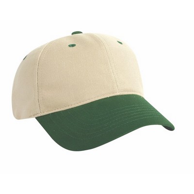 Constructed Middle Weight Brushed Cotton Twill Cap