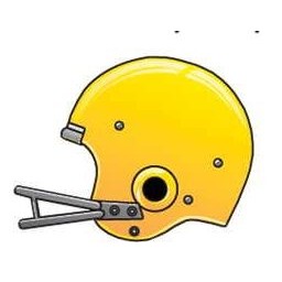 Football Helmet Lapel Pin