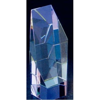 Crystal Rainbow Hexagon Paper Weight (3 3/8"x1 5/8"x1 3/8")