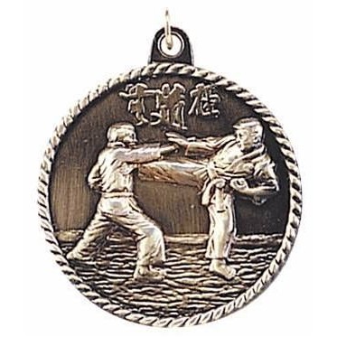 Medals, "Karate" - 2" High Relief