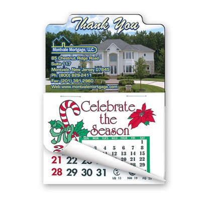 3" x 4 1/4" Calendar Pad Magnets Thank You W/Tear Away Calendar