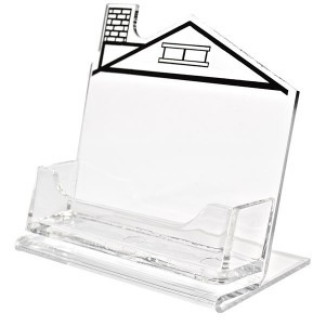 Real Estate Card Holder (3 1/2"x2" Insert)