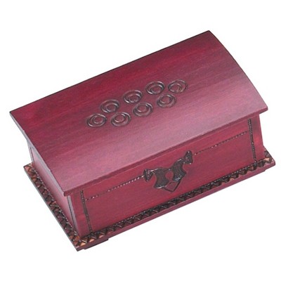 Hidden Lock Box w/Curved Lid (6 7/8"x4 1/4"x3 1/8")