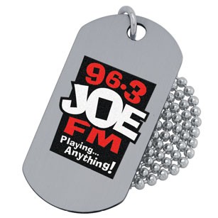 Printed Stainless Steel Dog Tag (4-5 Weeks)