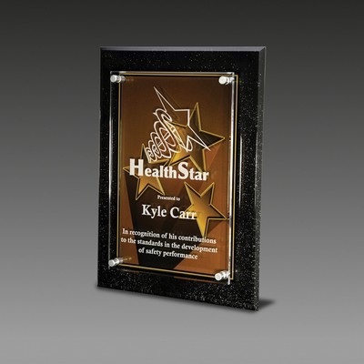 9" x 12" AcryliPrint® HD Star Excellence Plaque