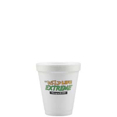 6 oz Foam Cup - White - Hi-Speed