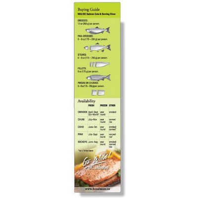 Stock .020 White Plastic Bookmark (2"x8.25"), Digital Full Color Imprint