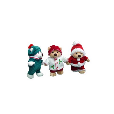 Custom Plush Teddy Bear Elves w/ Accessories