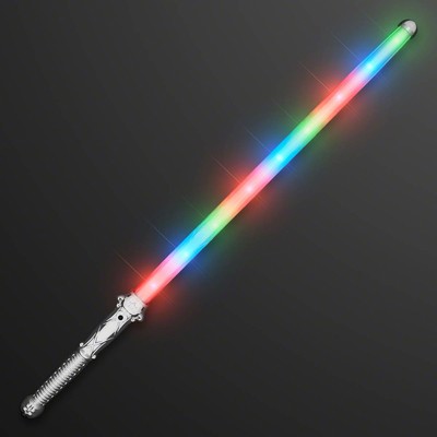 Multi Color Flashing Light Saber - BLANK