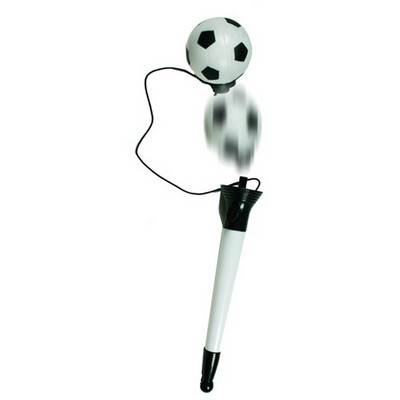 Soccer Ball Pop Top Pen