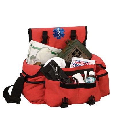 Orange Medical Rescue Response Bag