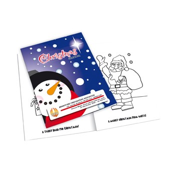 Christmas Coloring Book w/Stock Cover & Stock Coloring Images