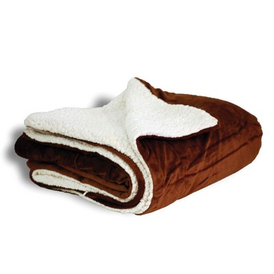 Brown Sherpa Blanket