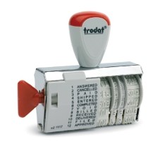 Trodat® Classic Phrase Date Stamp (5/32"x2 3/8")