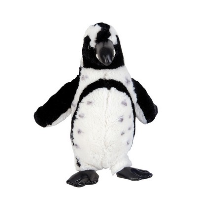 12" Black Foot Plush Penguin