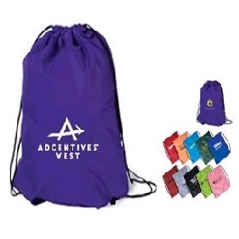 Polyester Drawstring Sling Backpack (18.75"x14.75")