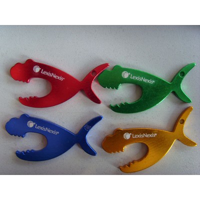 Whale Bottle Opener Keychain