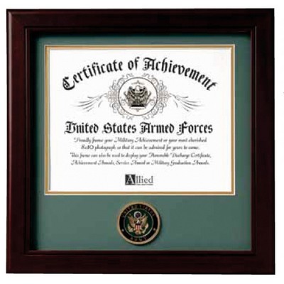 Coast Guard Certificate of Achievement Picture Frame (12"x12")