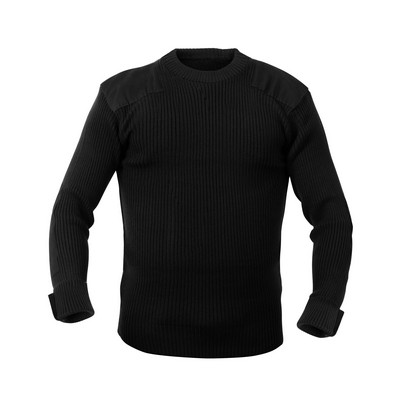 Gov't Type Acrylic Commando Sweater - Black, O.D., Navy (2XL)