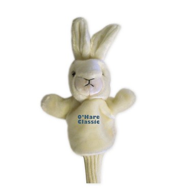 Custom Plush Bunny Golf Club Cover