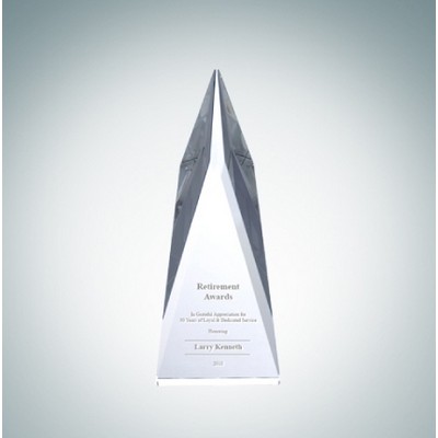 Super Spire Optical Crystal Obelisk Award (Medium)