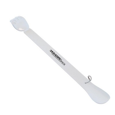 Plastic Hand Shaped Back Scratcher w/Shoe Horn (3-5 Days)