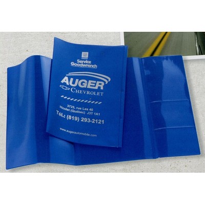 Tri-Fold Auto Warranty Holders (9"x6 1/4")