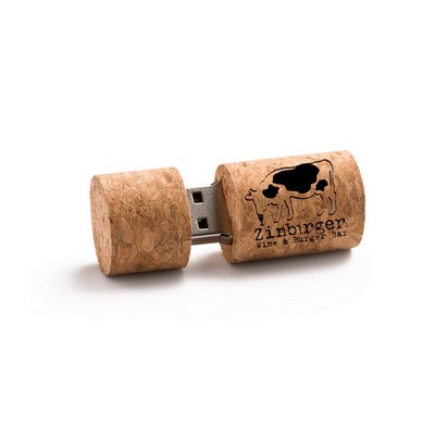 4GB Fiji Wine Cork Eco USB Flash Drive