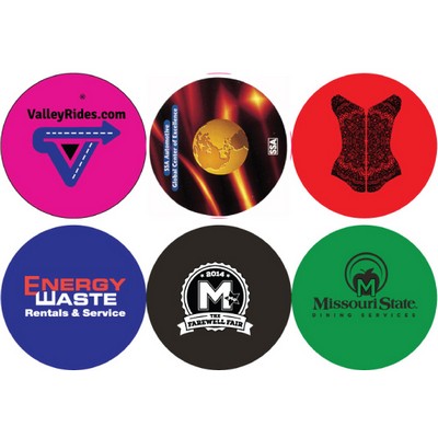 4" Round Neoprene Coaster