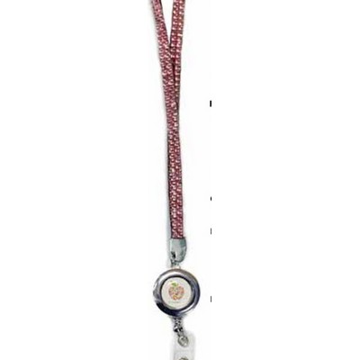 Rhinestone Lanyard Classic (3/8"W)