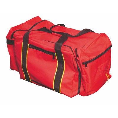 Large Red Gear Bag w/Reflective Trim