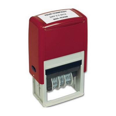 Self-Inking Heavy Duty Plastic Date Stamp