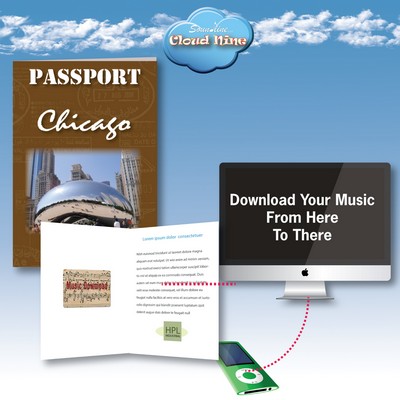 Cloud Nine Acclaim Greeting with Download Card- Chicago-JD06 Masters Jazz V1 / JD02 Masters Blues V1