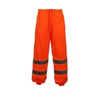 Orange Class E Waterproof Mesh Pants