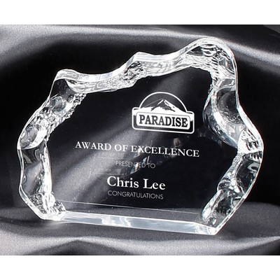 Clear Acrylic Iceberg Award