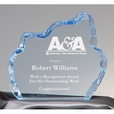 Blue Acrylic Iceberg Award